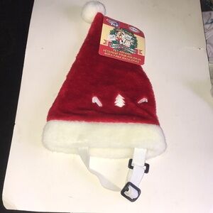 NWT Furry Santa Hat for Pets